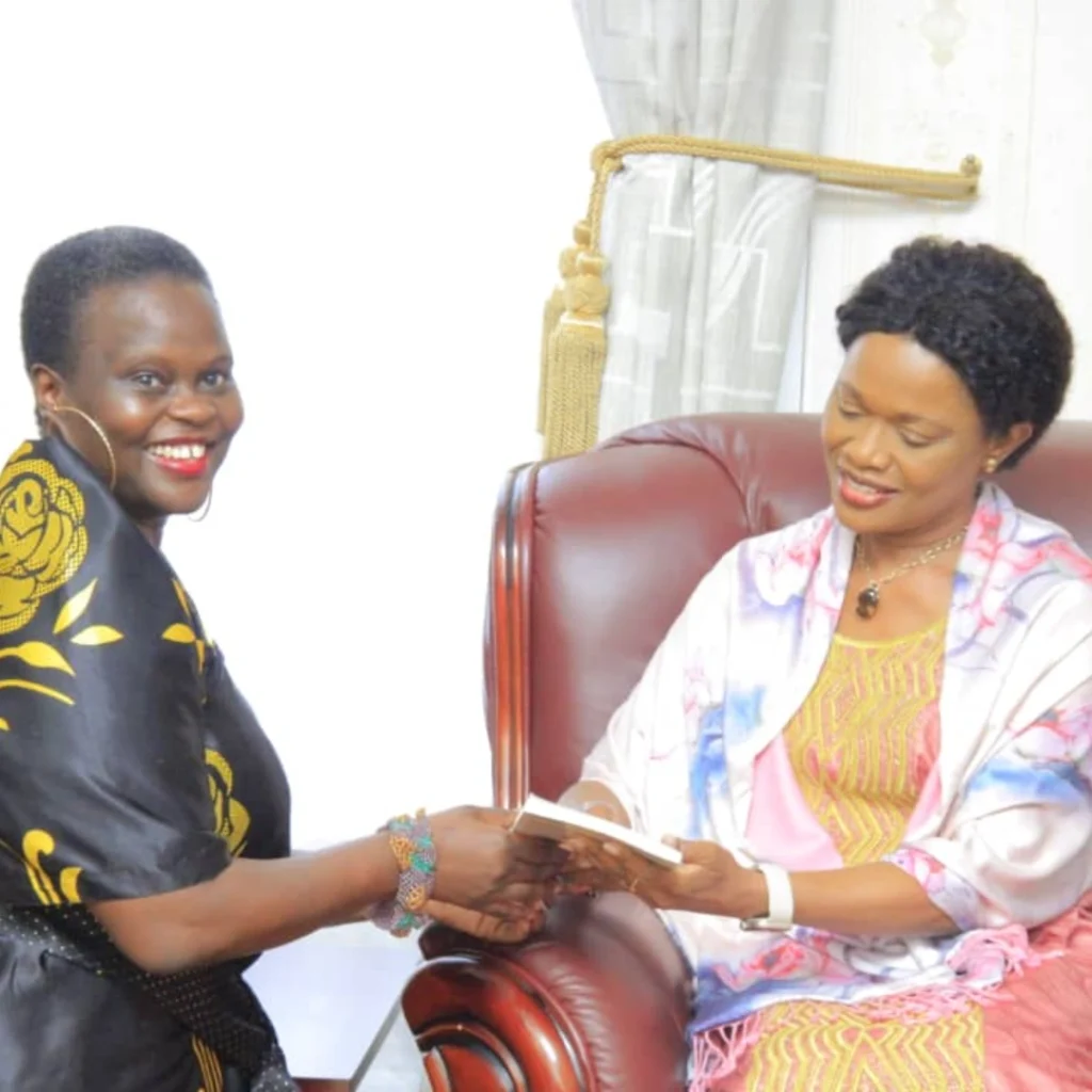 Beverley and the Queen.